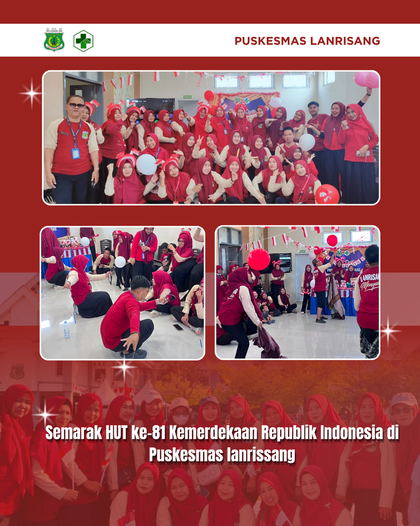 Semarak Perayaan HUT ke-81 Kemerdekaan Republik Indonesia di Desa Amassangan