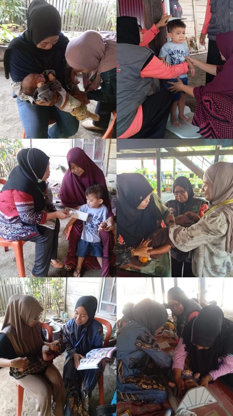 Pelayanan Imunisasi & Gizi, Pemberian Vitamin A dan Obat Cacing di Posyandu Baronang jampue