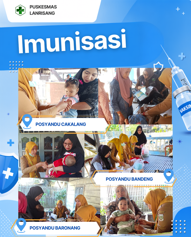 Pelayanan Imunisasi dan Gizi untuk Mendukung Kesehatan Masyarakat